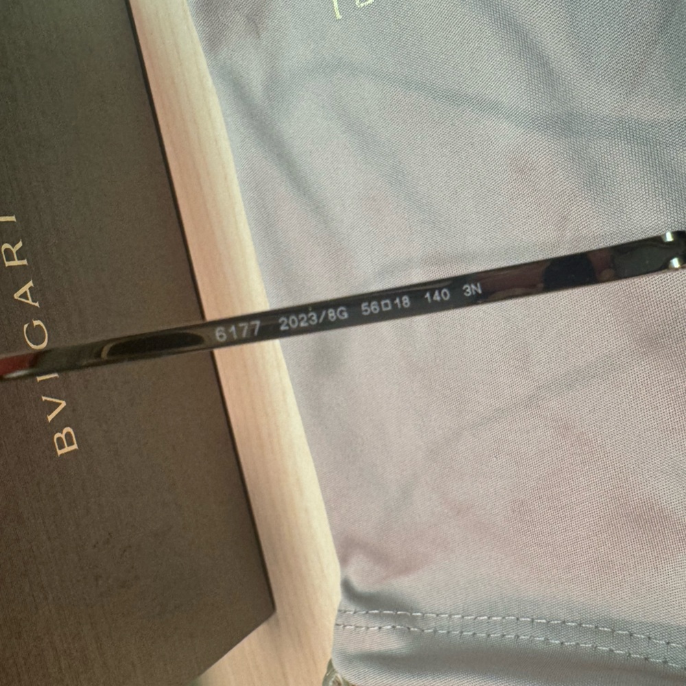 NWT/NIB BVLGARI Cat Eye 56mm Sunglasses - Picture 7 of 9